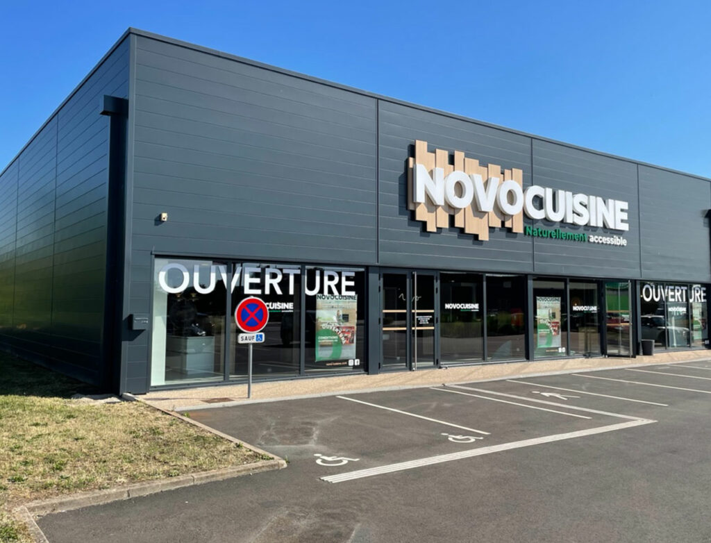 GNC Holding - Réalisation de cellules commerciales à Moulins-lès-Metz - NOVO CUISINE